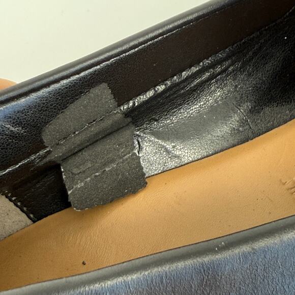 Everlane The Modern Loafer Black Pointy Toe Slip on Flats Preppy Italy Size 8.5 - Picture 5 of 9